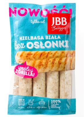 Kielbasa Biala bez Oslonki 700g - Weißwurst ohne Haut JBB