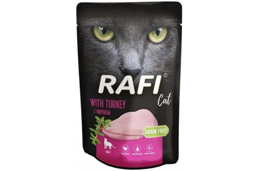 Rafi z Indykiem - Katzenfutter mit Pute 100g