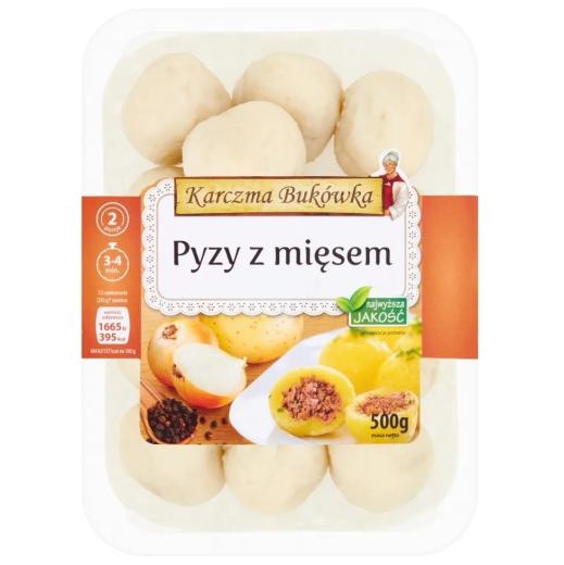 Pyzy z Miesem - Knödel mit Fleisch 400g Bukowka