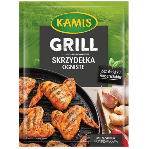 Ogniste Skrzydelka Grill - Gewürzmschung für Pikante Hähnchenflügel 25g Kamis