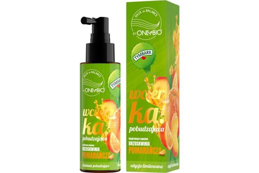 Wcierka Pobudzajaca Wlosy - Tymbark Broskwinia Pomarancza 100ml OnlyBio