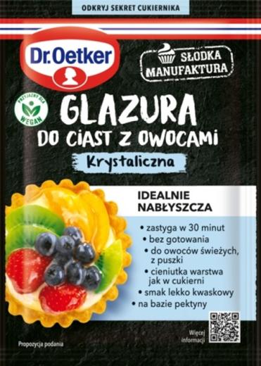 Glazura do Ciast z Owocami 10g - Glasur für Obstkuchen Dr.Oetker