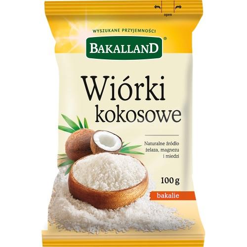 Wiorki Kokosowe - Kokosflocken 100g Bakalland