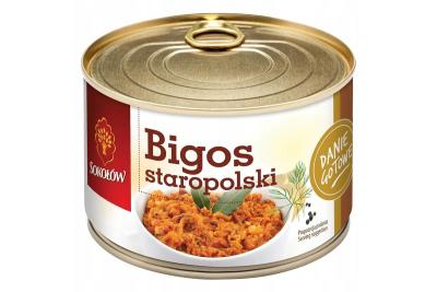 Bigos Staropolski - Sauerkrauteintopf Altpolnischer Art 300g Sokolow