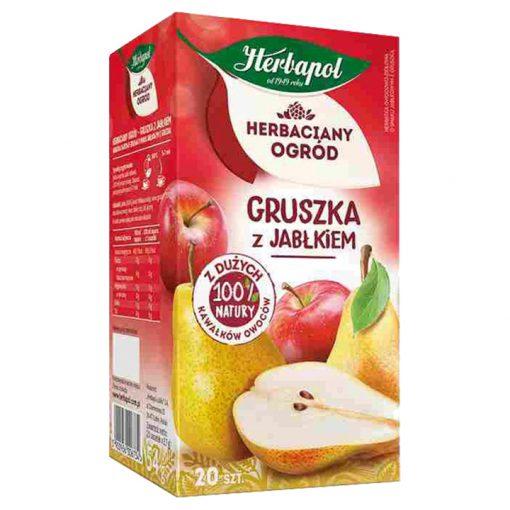 Herbata Gruszka Jablko - Birne Apfeltee 54g Herbapol