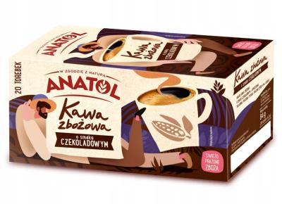 Kawa Zbozowa o smaku Czekoladowym - Getreidekaffee mit Schokoladengeschmack 84g Anatol