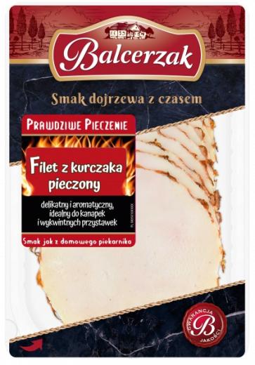 Piers z Indyka Pieczona - Gebratene Putenbrustfilet 100g Balcerzak