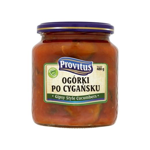 Ogorki po Cygansku - Gurken nach Zigeuner Art 480g Provitus