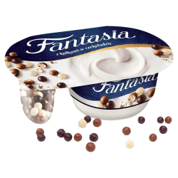 Fantasia - Jogurt z kulkami - Joghurt mit Kügelchen...