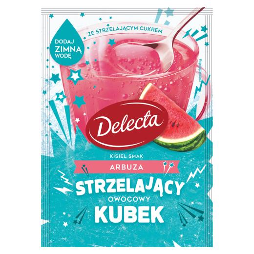 Kisiel Strzelajacy Arbuz - Brause Geele Wassermelone 34g Delecta