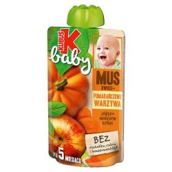 Kubus Baby Muss Pomaranczowe Warzywa  ab 5 Monat 100g