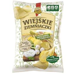 Wiejskie Ziemniaczki Smietanka Cebula - Chips Sahne...