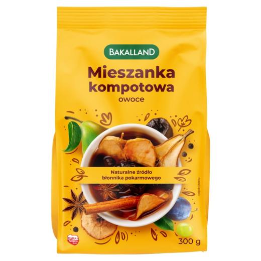 Mieszanka Kompotowa - Fruchtsaft Mischung 300g Bakalland