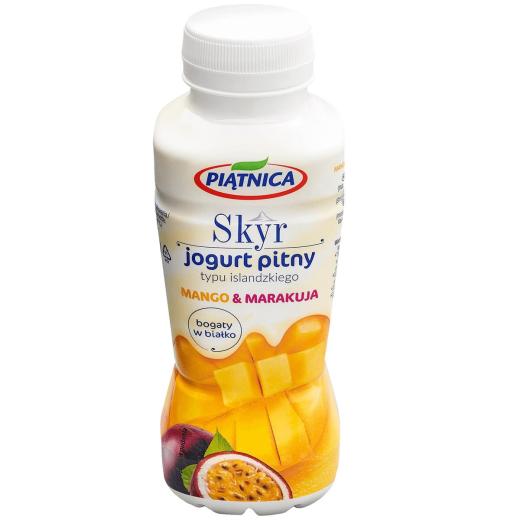 Skyr Jogurt Pitny Mango Marakuja (zzg. EINWEGPFAND 0,25€) Trinkjoghurt 330g Piatnica