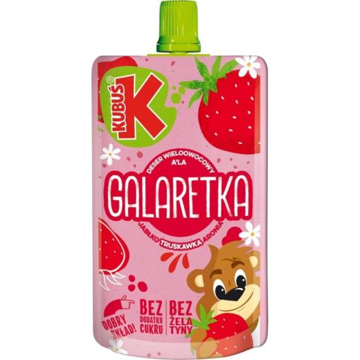 Kubus Galaretka Jablko Turskawka Aronia - Früchtdessert 100g