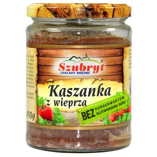 Kaszanka z Wieprza - Polnisches Blutwursteintopf 450g Szubryt