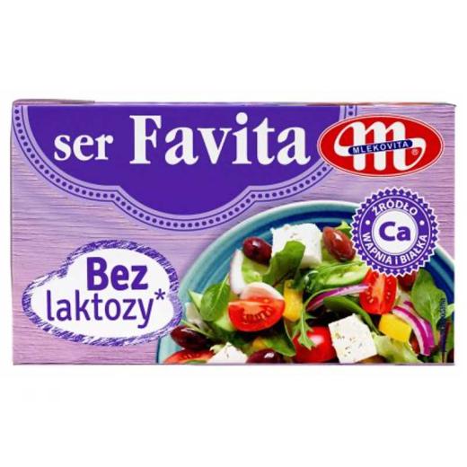 Ser Favita bez Laktozy - Frischkäse ohne Laktose 270g Mlekovita