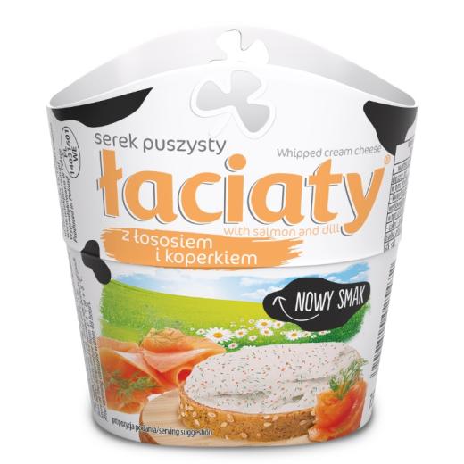 Laciaty mit Lachs und Dill - Serek z Lososiem i Koperkiem 150g