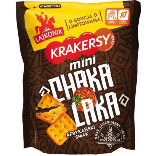 Krakersy Mini Chakalaka - Mini Crackers 100g Lajkonik