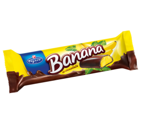 Banane in Schokolade Pianka Bananowa w Czekoladzie 25g Figaro