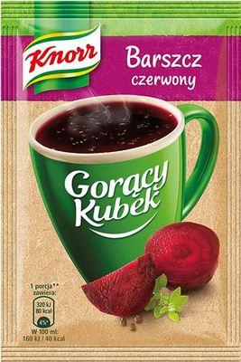 Goracy Kubek Barszcz Czerwony - Borschtsch 14g Knorr