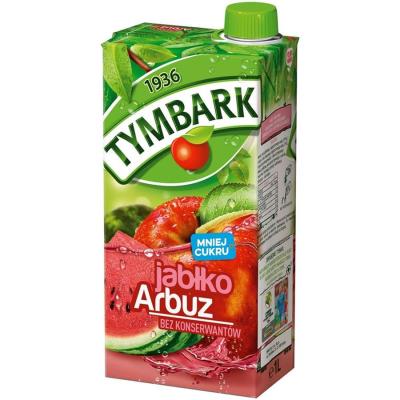 Tymbark Apfel - Wassermelone Erfrischungsgetr&auml;nk 1l