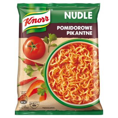 Knorr Nudle Pomidorowe Pikantne 63 g
