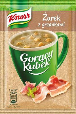 Knorr Goracy Kubek Zurek grzankami 17g